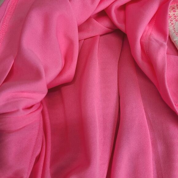 H&M Floral Pink Lace Mini Sleeveless Dress Size Small - Picture 6 of 6